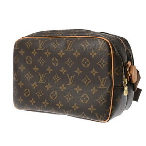 Louis Vuitton Bag Brown Canvas Reporter Monogram Shoulder